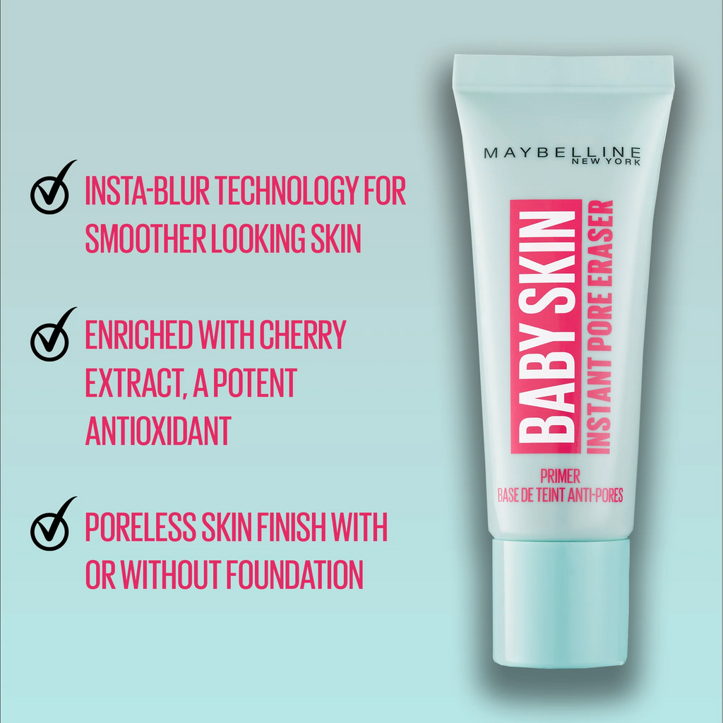 Maybelline Baby Skin Instant Pore Eraser Primer Smooth Finish