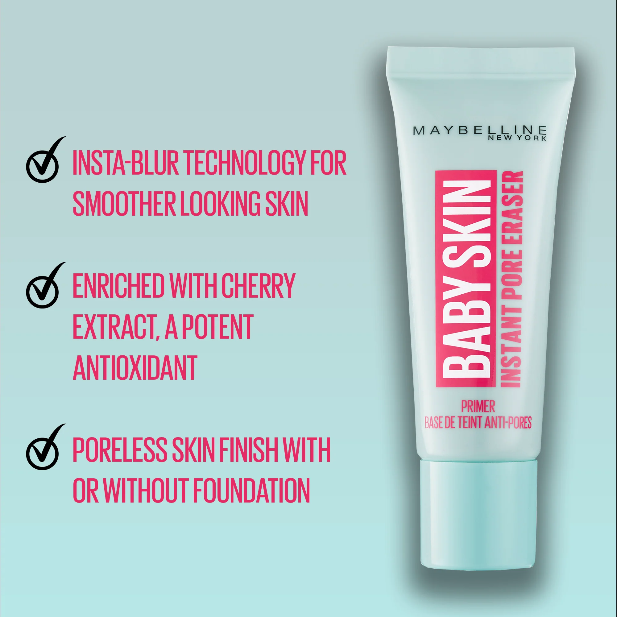 Maybelline Baby Skin Instant Pore Eraser Primer Smooth Finish