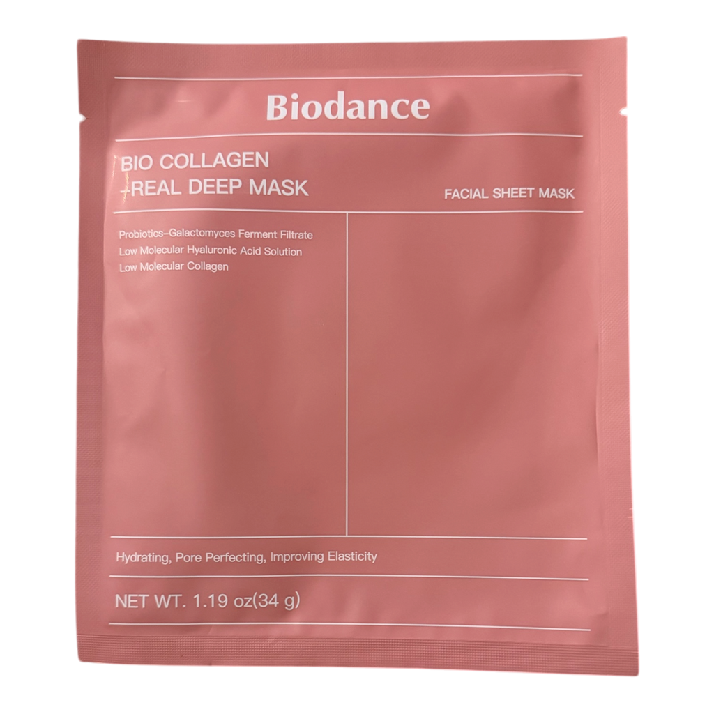 Biodance Real Deep Sheet Masks – Hydrating, Brightening & Collagen Korean Face Masks