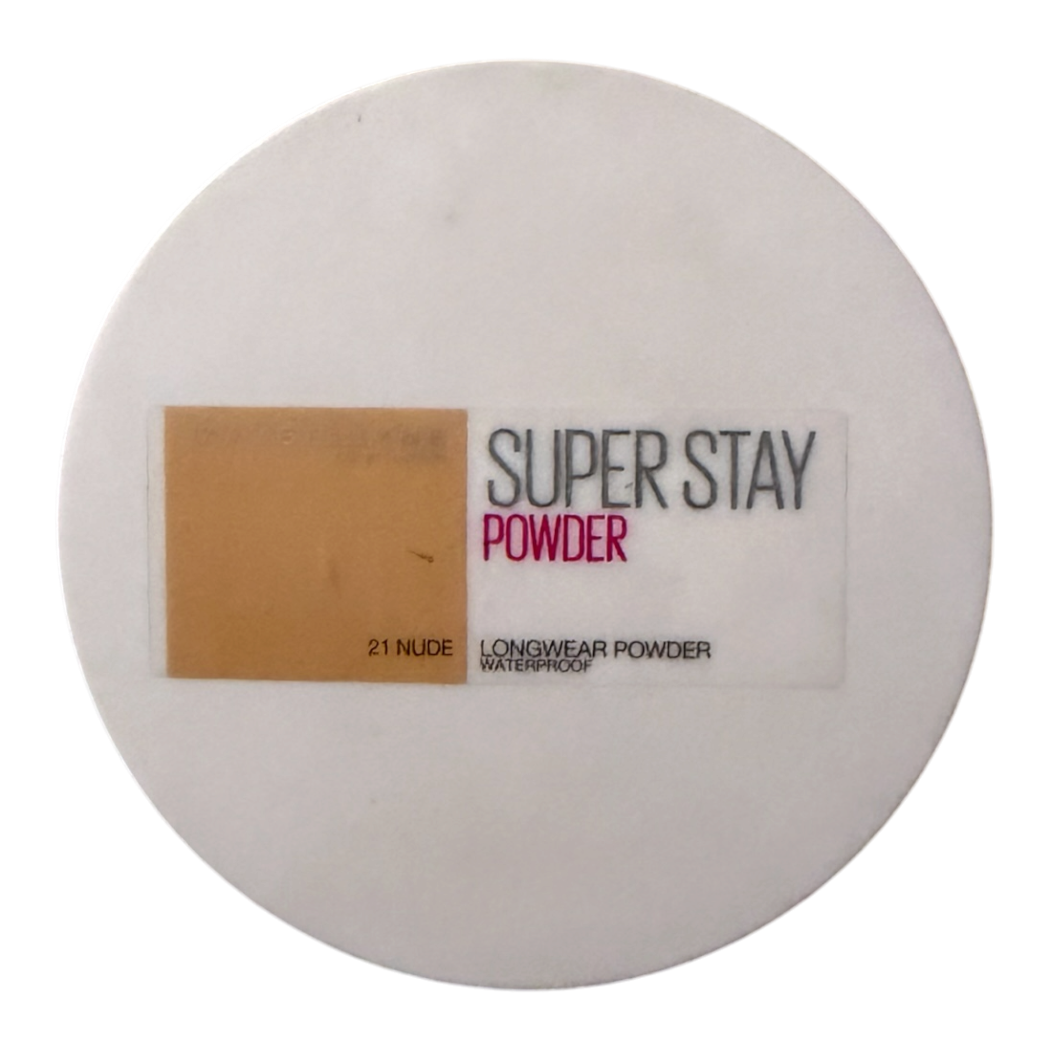 Maybelline Super Stay Powder 21 Nude Longwear Waterproof