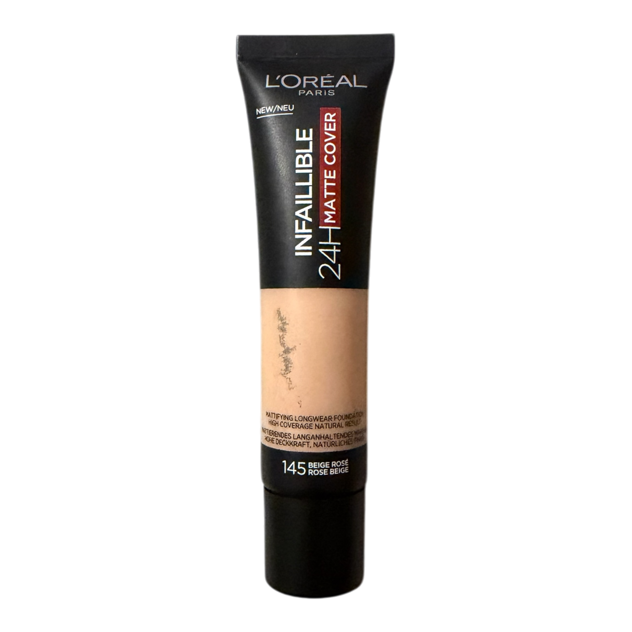 L’Oréal Infallible 24H Matte Cover Foundation 145 Beige Rose