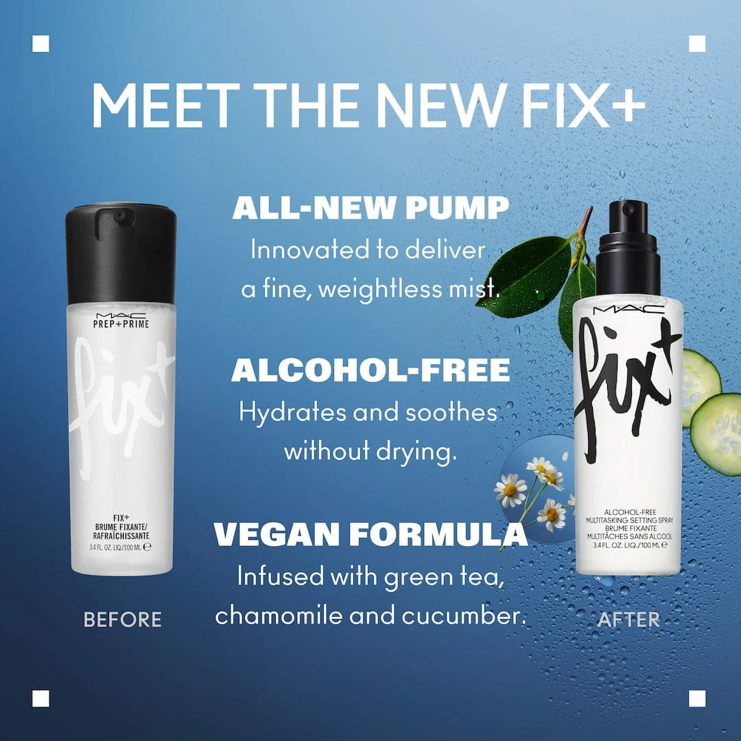 MAC Fix+ Alcohol-Free Multitasking Setting Spray (100ml)